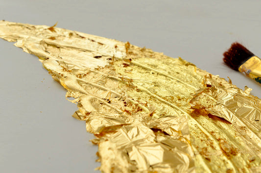 Warum ich mit Blattgold arbeite – und was dieses Material in sich trägt