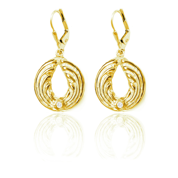 Angel Earrings Gold
