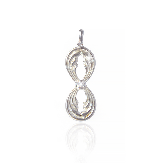 Infinity Anhänger Groß - Silber