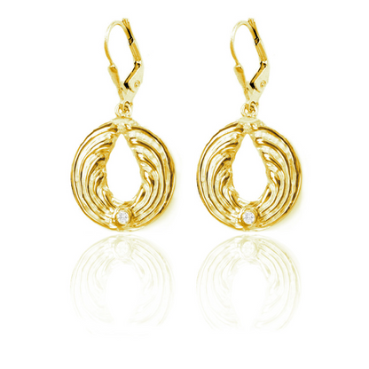 Angel Earrings Gold