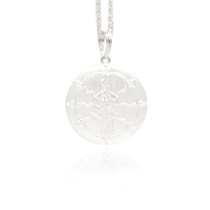 Gemini Zodiac Sign Pendant - Silver